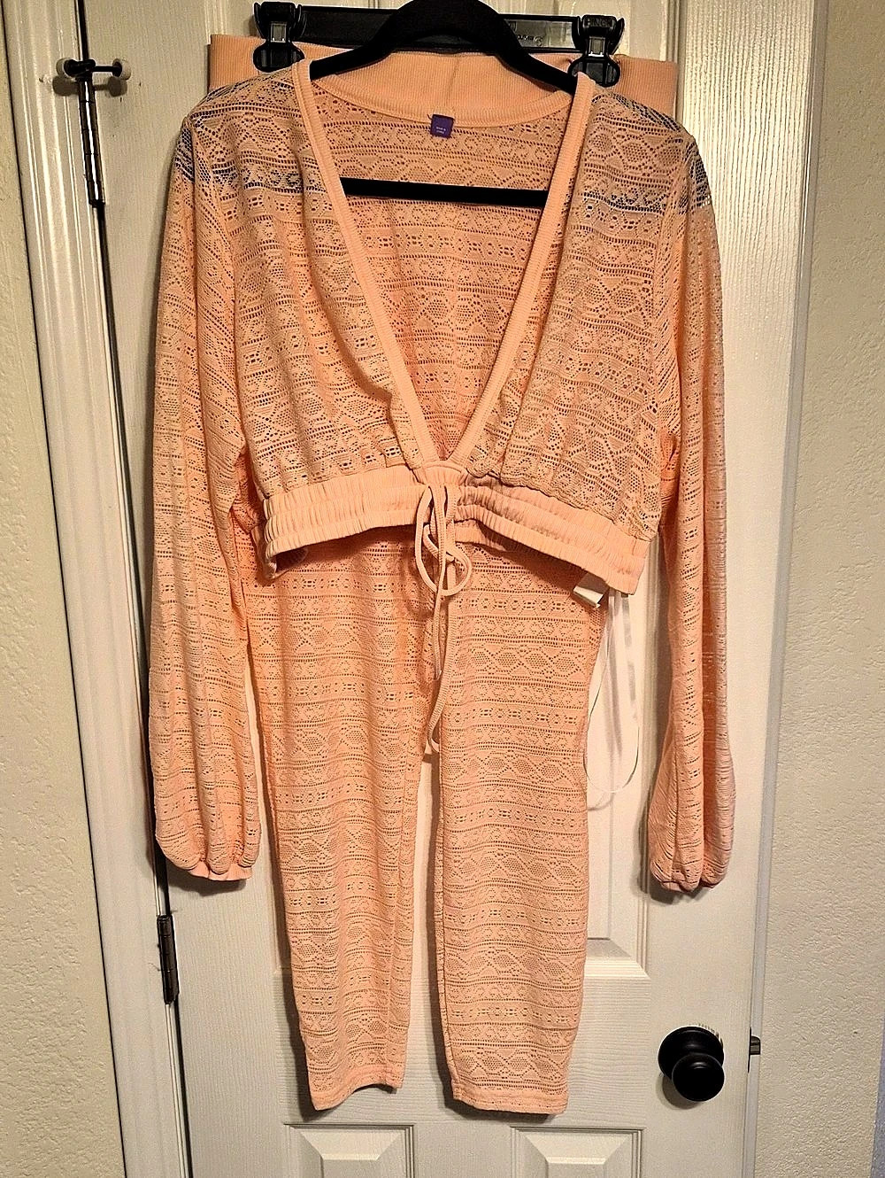 Yitty Knit Crop And Pant Set